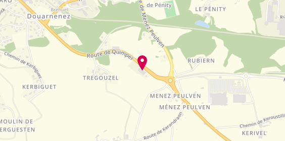 Plan de Agent Peugeot, 42 Route de Quimper, 29100 Douarnenez