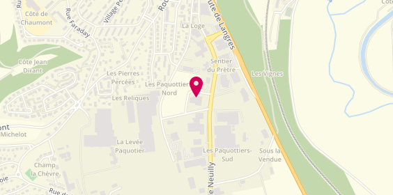 Plan de Norauto Chaumont, 16 Route de Neuilly, 52000 Chaumont