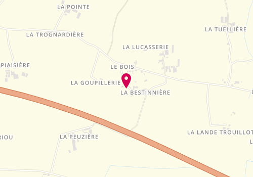 Plan de DATIN Christophe, La Goupillerie, 35220 Saint-Didier