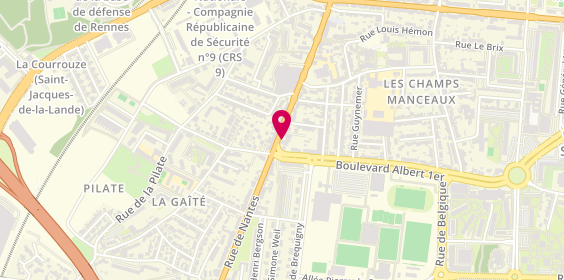 Plan de Midas, 311 Rue de Nantes, 35000 Rennes