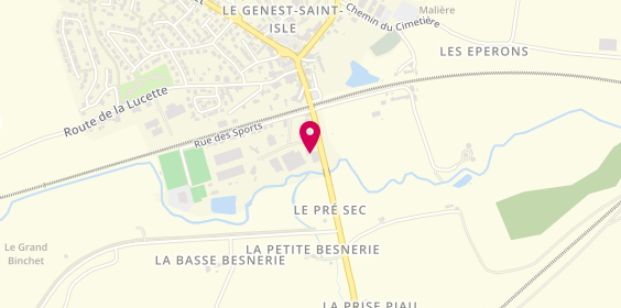 Plan de AD Expert, 2 Route de Saint Berthevin, 53940 Le Genest-Saint-Isle