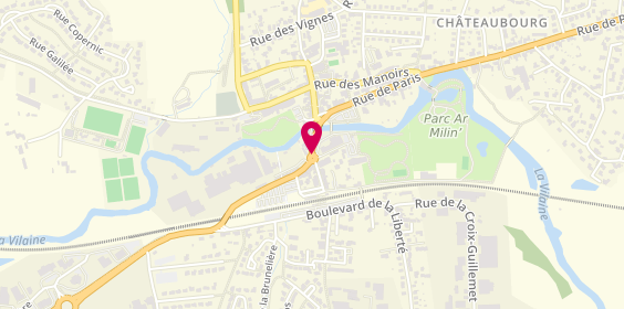 Plan de Amy Auto Services, 3 Route de Rennes, 35220 Châteaubourg