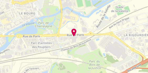 Plan de Kia | GCA - Rennes, 9 Rue de Paris, 35510 Cesson-Sévigné