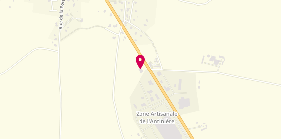 Plan de Motrio, Route de Sablé Zone Artisanale de l'Antinière, 53150 Montsûrs