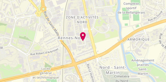Plan de France Pare-Brise, 31 Rue de la Donelière, 35000 Rennes