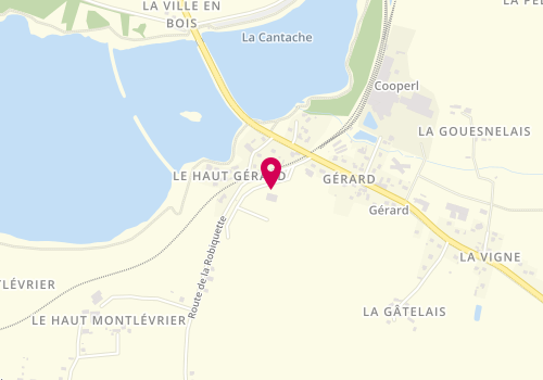 Plan de Fuel Tribe's Garage, Zone Artisanale 
2 Route de Gérard, 35500 Montreuil-sous-Pérouse