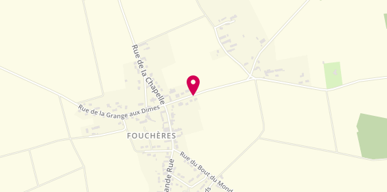 Plan de Centre de Distribution de Pieces & Acces, Zone Aménagement Aire de Villeroy, 89150 Fouchères