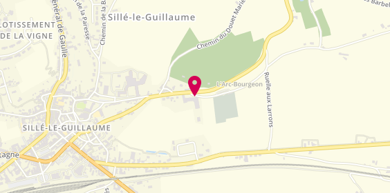 Plan de Bayi Auto, 62 Route de Fresnay, 72140 Saint-Rémy-de-Sillé