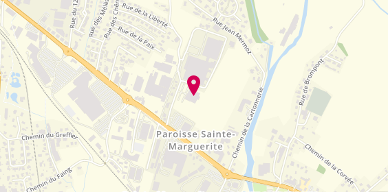 Plan de Agent Peugeot, 134 Rue des Grands Prés, 88100 Sainte-Marguerite