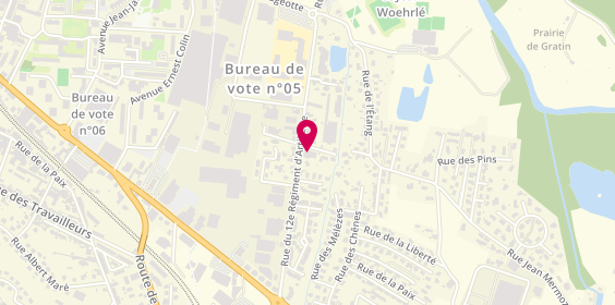 Plan de Pare Brise - Vosges Pare Brise, 41 Rue du 12ème Régiment d'Artillerie, 88100 Saint-Dié-des-Vosges