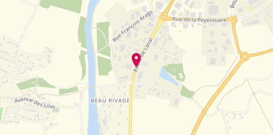 Plan de Agents Fiat, 1249 Boulevard Jean Monnet, 53100 Mayenne