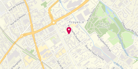 Plan de ZeCarrossery & ZePare-Brise Troyes - Carrosserie Battaglia, 14 Rue d'Alsace Lorraine, 10000 Troyes