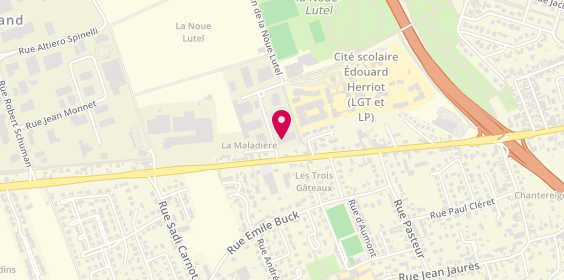 Plan de Ajauto, 2 Rue de la Maladière, 10300 Sainte-Savine