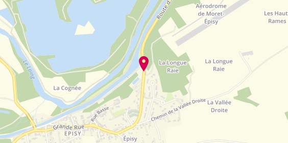 Plan de Le Stand, Episy 1 Route Ecuelles, 77250 Moret-Loing-et-Orvanne
