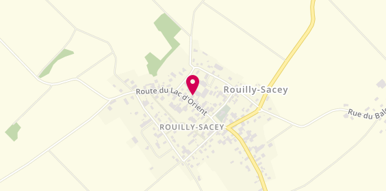 Plan de Jlmauto, 21 Route du Lac d'Orient, 10220 Rouilly-Sacey