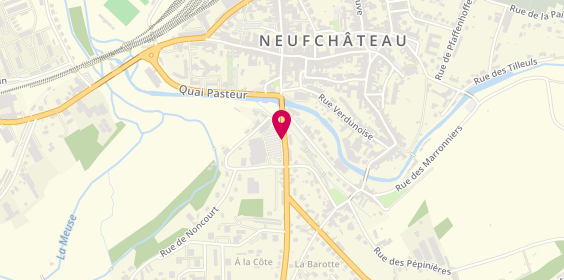 Plan de Auto Moto Center, 71 Avenue General de Gaulle, 88300 Neufchâteau