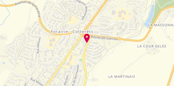 Plan de Euromaster, Boulevard Groslay, 35300 Fougères