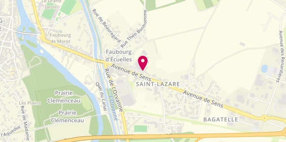 Plan de Carrosserie Lenoir, 31 avenue de Sens, 77250 Moret-Loing-et-Orvanne