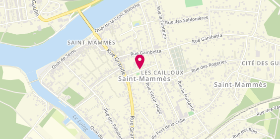 Plan de Garage Garcia, 13 Rue Ecoles, 77670 Saint-Mammès