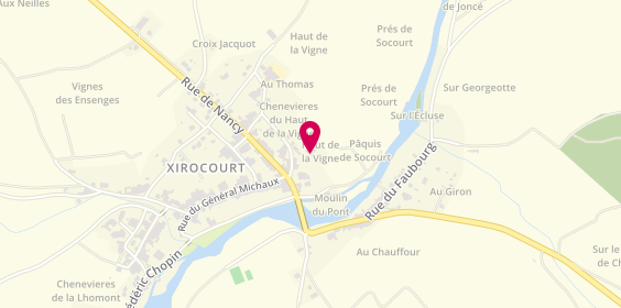 Plan de 2 Cv et Cie, Rue de Verdun, 54740 Xirocourt