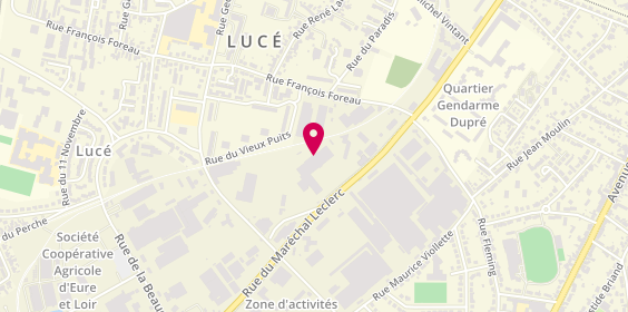 Plan de AD Morize, 44 Rue du Maréchal Leclerc, 28110 Lucé