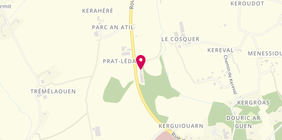 Plan de Breiz Remorquages, Route de Ploudalmézeau, 29820 Bohars