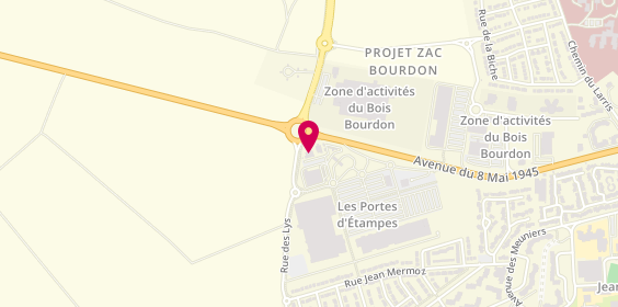 Plan de Speedy, Zone Aménagement du Plateau de Guinette
Parking Centre Commercial Leclerc, 91150 Étampes