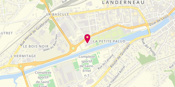 Plan de Garage SDAB Agent, 495 Rue Petite Palud, 29800 Landerneau