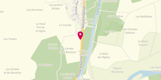 Plan de Garage VUILLAUME Fabrice, 39 Route d'Epinal, 54290 Mangonville