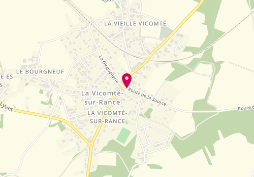 Plan de WEHRLE Philippe, Lieu-Dit le Bourg, 22690 La Vicomté-sur-Rance