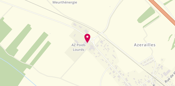Plan de AZ Poids Lourds, 141 Rue Général Leclerc, 54122 Azerailles