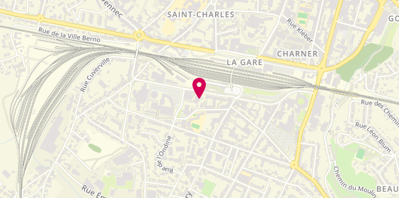 Plan de Garage Bouteloup, 43 Boulevard Carnot, 22000 Saint-Brieuc