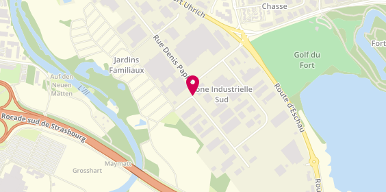 Plan de Tardieu Automobiles, 11 Rue Joseph Marie Jacquard, 67400 Illkirch-Graffenstaden