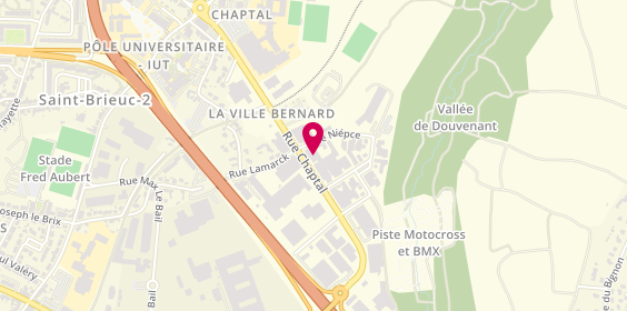 Plan de Mondial Pare Brise, 51 Rue Chaptal, 22000 Saint-Brieuc