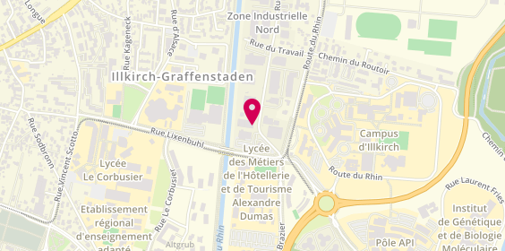 Plan de Point S, 31 Rue de l'Industrie, 67400 Illkirch-Graffenstaden