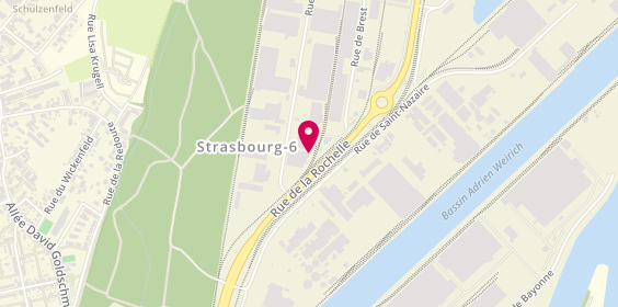 Plan de Speed-Line, 27 Rue de Cherbourg, 67100 Strasbourg
