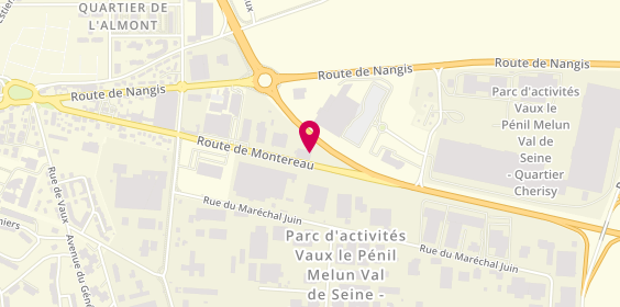 Plan de S.E.V.I (Société Equipements pour Véhicules Industriels), 365 Route de Montereau, 77000 Vaux-le-Pénil
