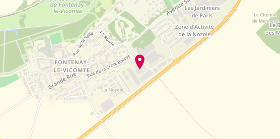Plan de Garage Ga Services, 16 Rue de l'Orme Zone Artisanale la Nozole, 91540 Fontenay-le-Vicomte