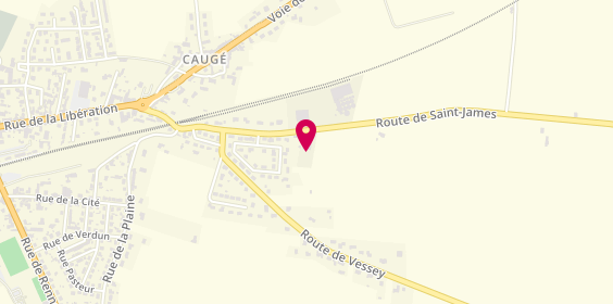 Plan de Pigeon Rémi, Boucey 14 Route Saint James Boucey, 50170 Pontorson