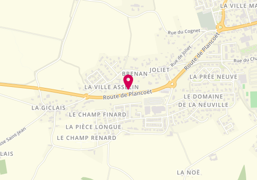 Plan de Total, Rue de la Giclais, 22650 Beaussais-sur-Mer