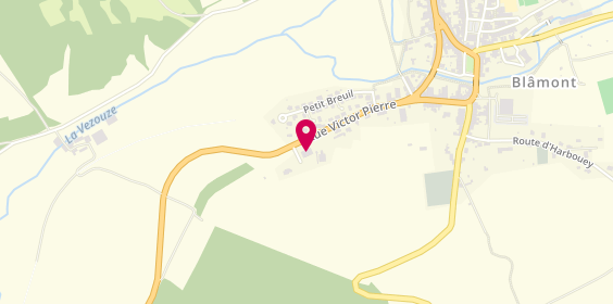 Plan de First Stop, Zone Artisanale du Petit Breuil
Rue Victor Pierre, 54450 Blâmont