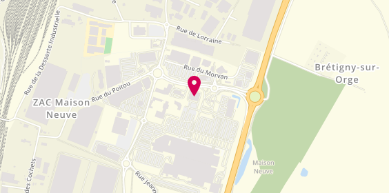 Plan de Norauto, Centre Commercial Auchan avenue de la Maison Neuve, 91220 Brétigny-sur-Orge