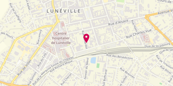Plan de Top Garage - Jelau'to, 19 Rue Gaillardot, 54300 Lunéville