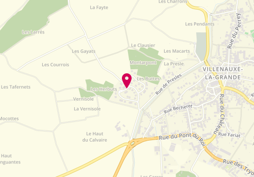 Plan de Groupauto, Route de Plessis Barbuise, 10370 Villenauxe-la-Grande