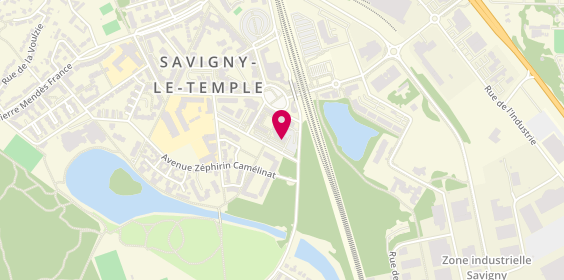 Plan de Garage Savigny Gare, Pl. Elisée Reclus, 77176 Savigny-le-Temple