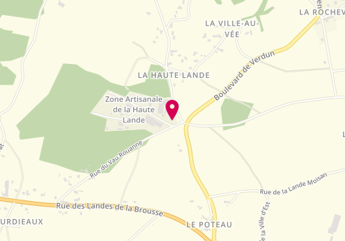 Plan de Carrosserie Mecanique CASTINE, Zone Artisanale Hte Lande, 22380 Saint-Cast-le-Guildo
