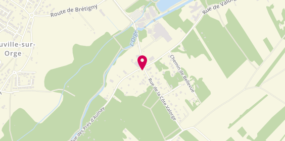 Plan de Bretigny Auto Services, 1 Rue des Prés d'Aulnay, 91220 Brétigny-sur-Orge