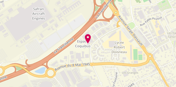 Plan de ADS GARAGE, Corbeil-Essonnes, 2 Rue Jacques Anquetil, 91100 Corbeil-Essonnes