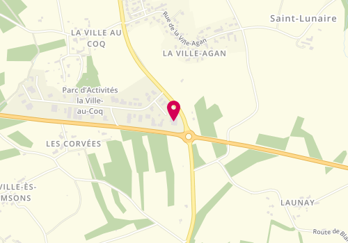Plan de Carrosserie Meynard, La Ville Aux Coqs, 35800 Saint-Lunaire