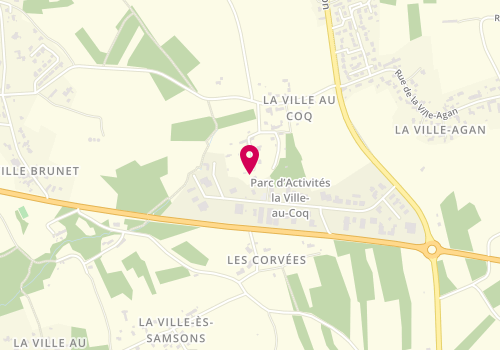 Plan de Lagarde Automobile, Lieu-Dit la Ville au Coq, 35800 Saint-Briac-sur-Mer